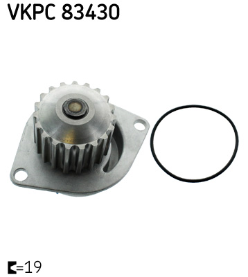 SKF Vízpumpa VKPC83430_SKF